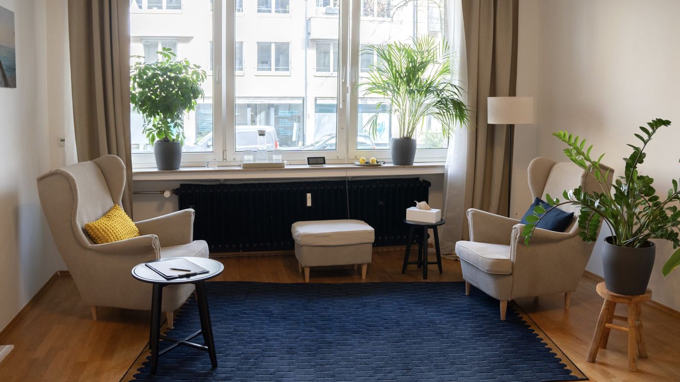 Praxisraum von Liberchuk Therapie in Düsseldorf